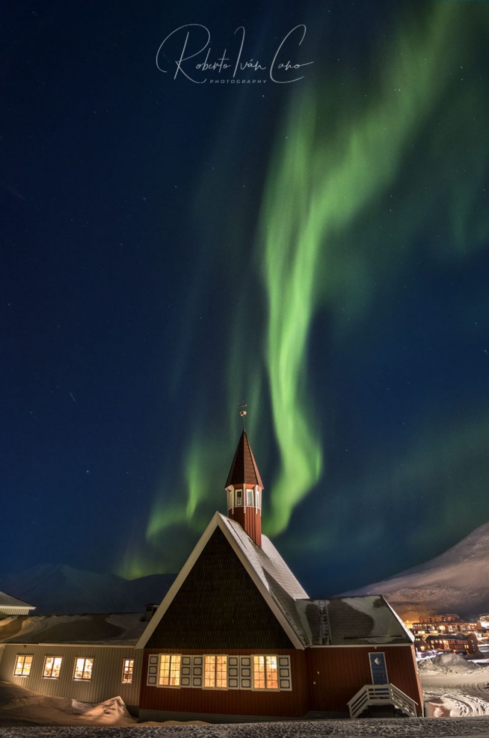 Aurora Boreal en Svalbard